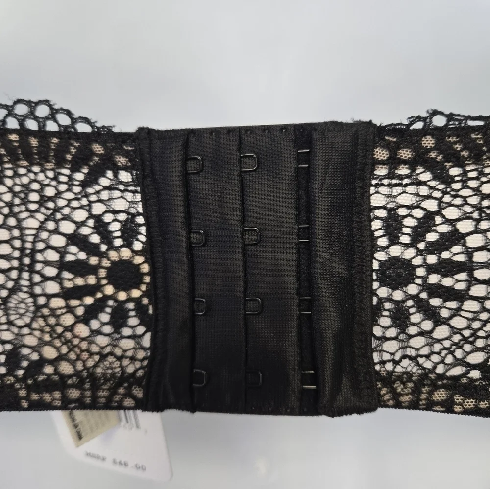 Free People Starla Underwire Multiway Bra Black 32C